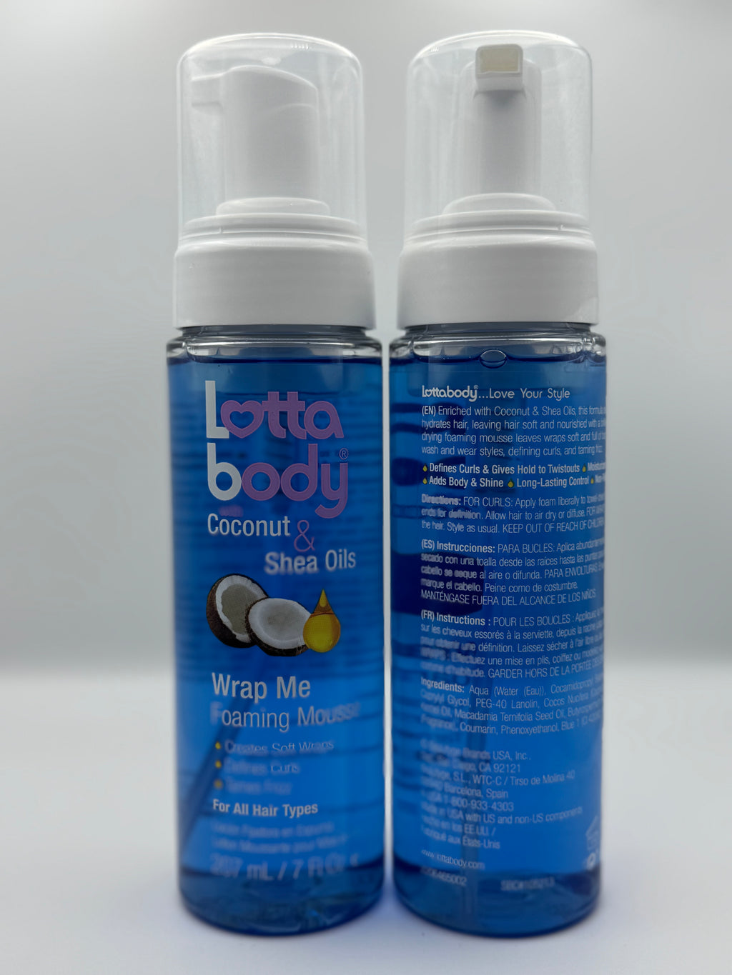 Lotta Body Wrap Me Foaming Mousse – Coconut & Shea Oils